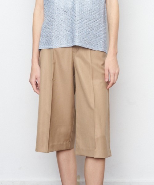 Muel Chic（ミュエルシック）の「Urith half pants ウリスハーフパンツ（その他パンツ・レディース・ネイビー/ベージュ/ピンク・SMALL/MEDIUM）」の6枚目の写真