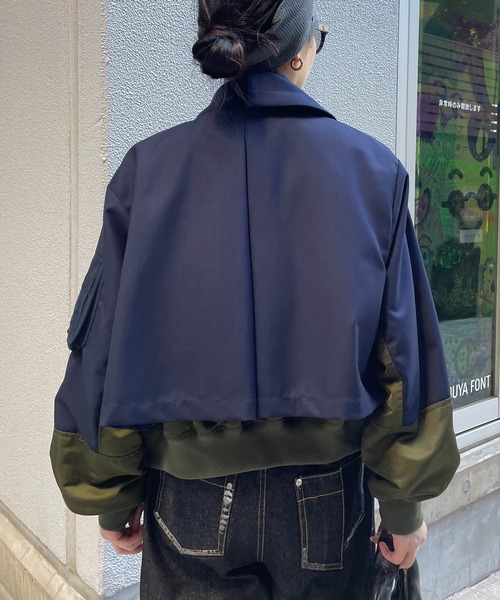 トレンチMA-1（ミリタリージャケット）｜AULA AILA（アウラアイラ）の