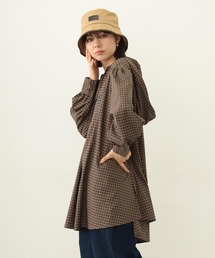 MILKFED. | VOLUME SLEEVE HOODED BLOUSE(シャツ/ブラウス)