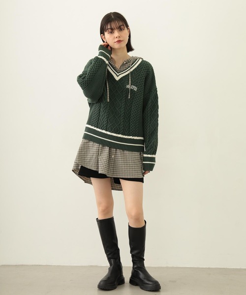 MILKFED.（ミルクフェド）の「VOLUME SLEEVE HOODED BLOUSE（シャツ/ブラウス・レディース・ブラック/ブラウン/ベージュ・ONE SIZE）」の19枚目の写真