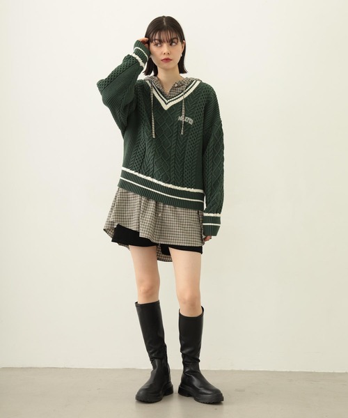 MILKFED.（ミルクフェド）の「VOLUME SLEEVE HOODED BLOUSE（シャツ/ブラウス・レディース・ブラック/ブラウン/ベージュ・ONE SIZE）」の20枚目の写真