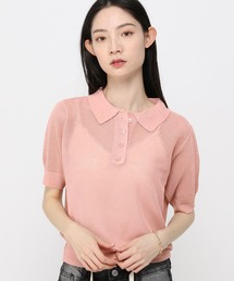 3.3 Field Trip  | 3.3 Field Trip／メッシュポロニット半袖(ニット/セーター)