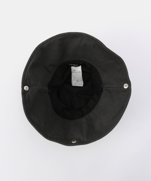 OPEN Yy（オープンワイワイ）の「【OPEN YY / オープンワイワイ】 Woven FOLDABLE WIDE BRIM HAT YY252AC002（ハット・レディース・ブラック・FREE）」の12枚目の写真