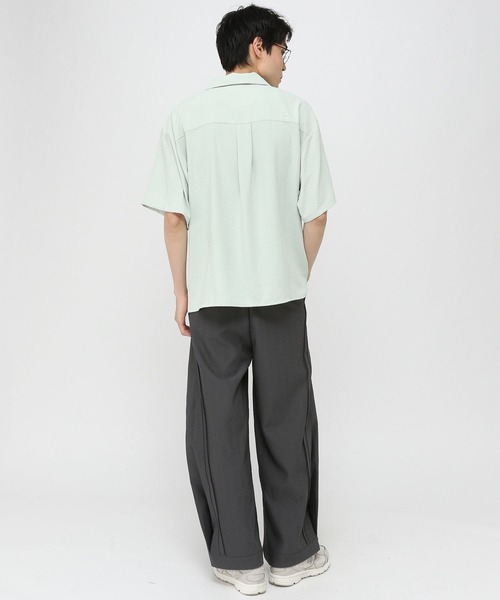 3.3 Field Trip （3.3フィールドトリップ）の「3.3 Field Trip／センタープリーツスラックス（スラックス・メンズ・グレー/ブラック・MEDIUM/LARGE）」の7枚目の写真