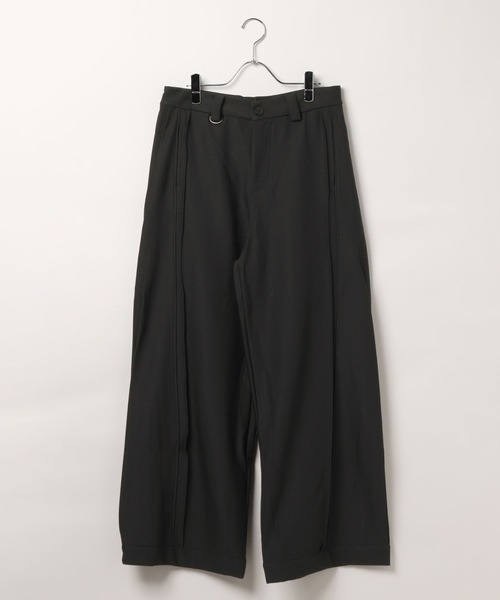 3.3 Field Trip （3.3フィールドトリップ）の「3.3 Field Trip／センタープリーツスラックス（スラックス・メンズ・グレー/ブラック・MEDIUM/LARGE）」の14枚目の写真