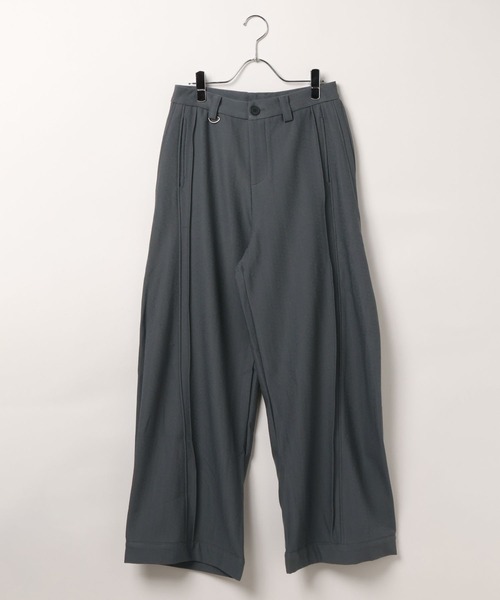 3.3 Field Trip （3.3フィールドトリップ）の「3.3 Field Trip／センタープリーツスラックス（スラックス・メンズ・グレー/ブラック・MEDIUM/LARGE）」の15枚目の写真