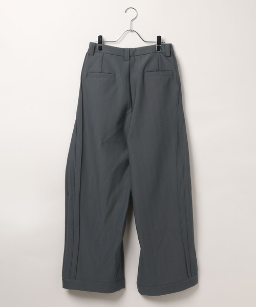 3.3 Field Trip （3.3フィールドトリップ）の「3.3 Field Trip／センタープリーツスラックス（スラックス・メンズ・グレー/ブラック・MEDIUM/LARGE）」の16枚目の写真