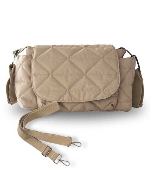 SweetMommy(スウィートマミー)の「2way ベビーカー バッグ 強撥水ナイロン(ベビーカー/ベビーカー用品・キッズ・ブラック/グレイッシュベージュ/グレー・FREE)」の13枚目の写真