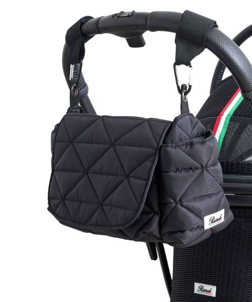 SweetMommy(スウィートマミー)の「2way ベビーカー バッグ 強撥水ナイロン(ベビーカー/ベビーカー用品・キッズ・ブラック/グレイッシュベージュ/グレー・FREE)」の12枚目の写真