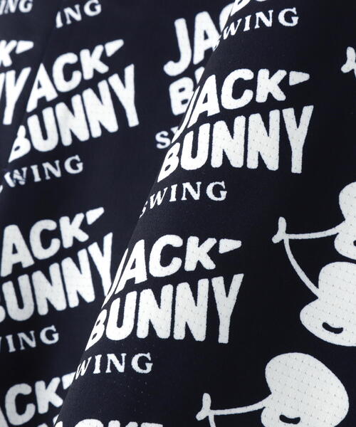 セール】【Jack Bunny!!】フルーツロゴ柄プリント Peメッシュ