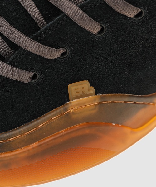 ERL(イーアールエル)の「SUEDE VAMP SKATE SNEAKER(スニーカー・メンズ・グレー/ブラック/サンドベージュ・10/9/8)」の16枚目の写真