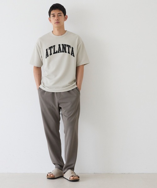 coca(coca)(コカ)の「エンボスプリントTシャツ(Tシャツ/カットソー・メンズ・ブラック/ライトグレー・XL/M/L)」の4枚目の写真