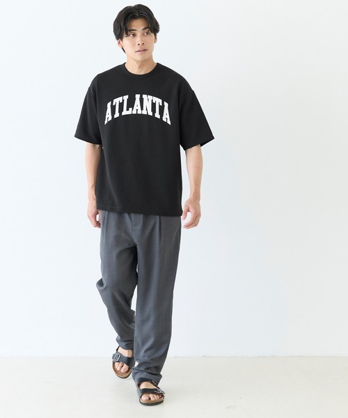 coca(coca)(コカ)の「エンボスプリントTシャツ(Tシャツ/カットソー・メンズ・ブラック/ライトグレー・XL/M/L)」の11枚目の写真