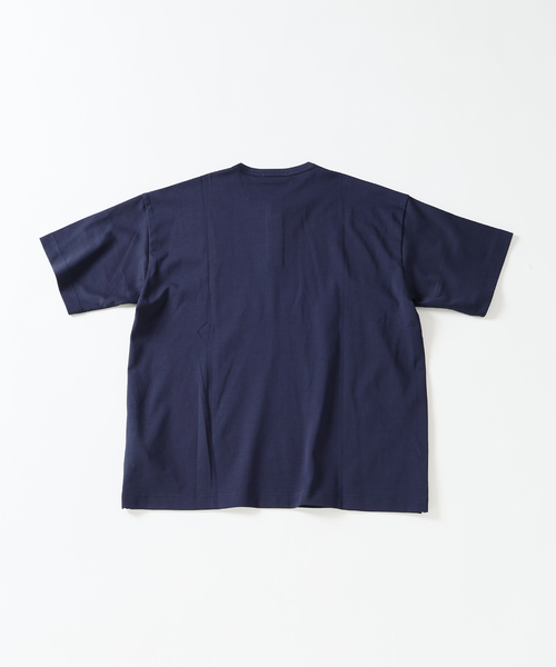 JOURNAL STANDARD relume（ジャーナルスタンダード　レリューム）の「50/-ポンチ 汗ジミ防止 ヘンリーネックT（Tシャツ/カットソー・メンズ・ブラック系その他/ライトグレー/ホワイト/ネイビー・SMALL/MEDIUM/LARGE）」の14枚目の写真