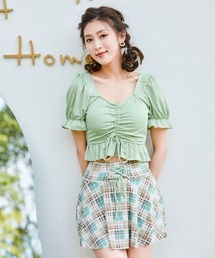 水着（グリーン・カーキ/緑色系・チェック柄）ファッション通販 - ZOZOTOWN