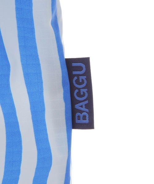 BAGGU(バグー)の「【BAGGU(バグゥ)】STANDARD25ストライプ(トートバッグ・レディース・ピンク/ブルー・0)」の9枚目の写真