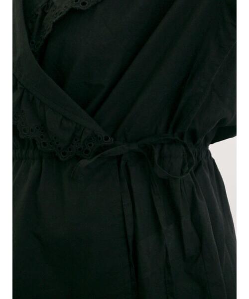 Samansa Mos2(サマンサ モスモス)の「◎カシュクールレースブラウス(シャツ/ブラウス・レディース・ブラック/ピンク/オフホワイト/ミント・F)」の21枚目の写真