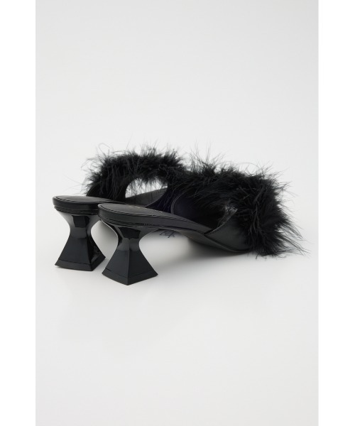 rienda（リエンダ）の「レディーフェザーミュール（サンダル・レディース・ブラウン/ブラック・SMALL/MEDIUM/LARGE）」の9枚目の写真