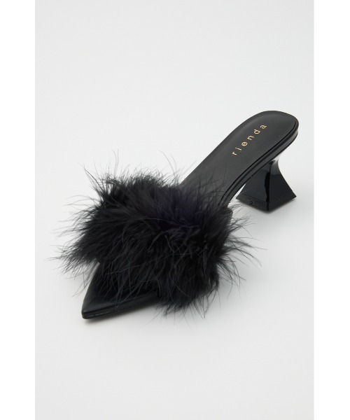 rienda（リエンダ）の「レディーフェザーミュール（サンダル・レディース・ブラウン/ブラック・SMALL/MEDIUM/LARGE）」の14枚目の写真