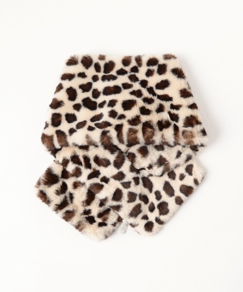 Ray BEAMS(レイビームス)の「フェイクファー ティペット(マフラー・レディース・その他/サックスブルー/ブラック/イエロー・ONE SIZE)」の15枚目の写真