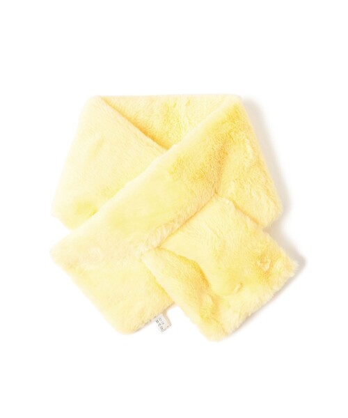 Ray BEAMS(レイビームス)の「フェイクファー ティペット(マフラー・レディース・その他/サックスブルー/ブラック/イエロー・ONE SIZE)」の17枚目の写真