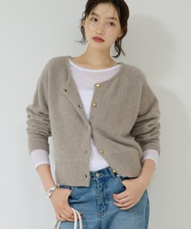 GALLARDAGALANTE | 【前後2WAY】ファーウールショートカーデ(ニット/セーター)