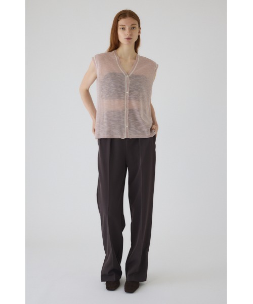RIM.ARK(リムアーク)の「Dry touch summer knit vest ドライタッチサマーニットベスト(ニット/セーター・レディース・ブラック/グレー/ピンク・FREE)」の3枚目の写真