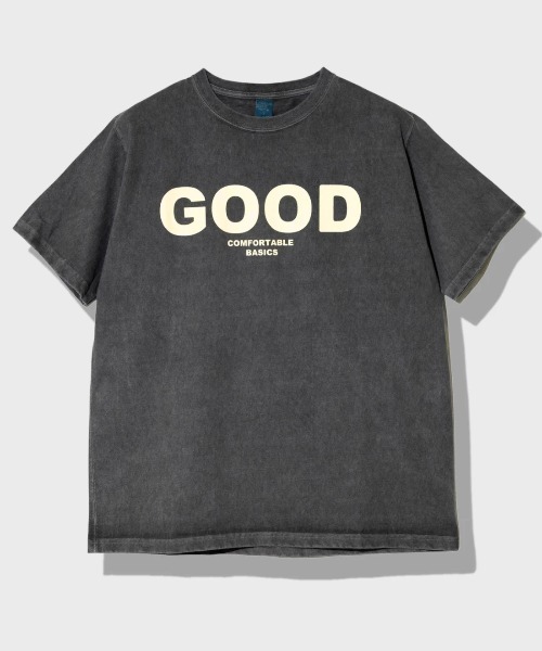 Good On(グッドオン)の「Good On/グッドオン LOGO HVY S/S TEE EX 【GSC別注】(Tシャツ/カットソー・メンズ・チャコールグレー/ホワイト/ミント・X-LARGE/LARGE/MEDIUM)」の3枚目の写真
