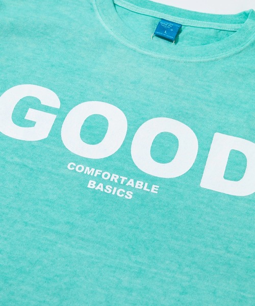 Good On(グッドオン)の「Good On/グッドオン LOGO HVY S/S TEE EX 【GSC別注】(Tシャツ/カットソー・メンズ・チャコールグレー/ホワイト/ミント・X-LARGE/LARGE/MEDIUM)」の5枚目の写真