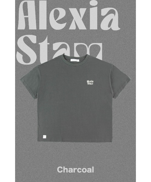 とーゆ(•ө•)♡ページ ALEXIA STAM ロゴTシャツ Logo Crew Neck Tee | ALEXIA STAM