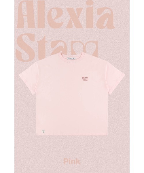 ALEXIA STAM - 新宿伊勢丹先行発売Tシャツ  黒ロゴ期間限定値下げ FLAG by ALEXIA STAM（フラッグバイアリシアスタン）の