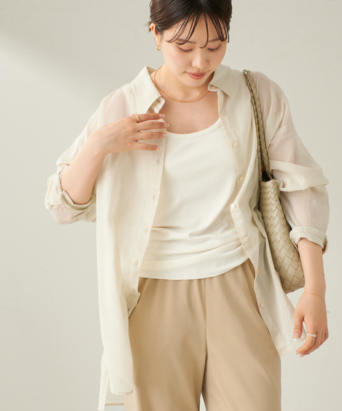 plage プラージュ　effortless shirt シロ　2024SS EFFORTLESS STYLE｜Plage（プラージュ）｜ブログ｜BAYCREW'S STORE