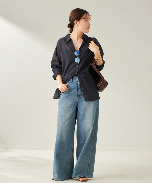 plage（プラージュ）の「fluffy sheer シャツ（シャツ/ブラウス）」 - WEAR