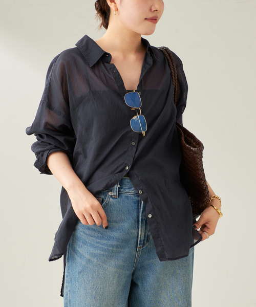 plage（プラージュ）の「fluffy sheer シャツ（シャツ/ブラウス）」 - WEAR