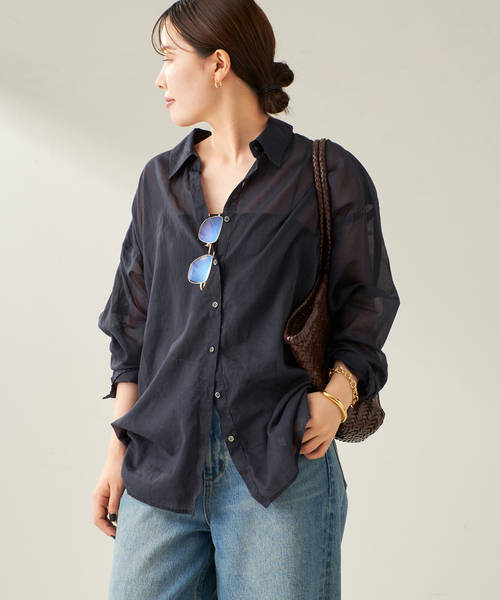 plage（プラージュ）の「fluffy sheer シャツ（シャツ/ブラウス）」 - WEAR