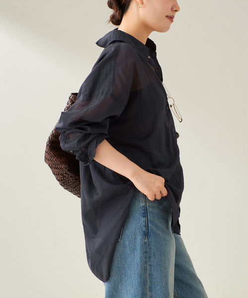 plage（プラージュ）の「fluffy sheer シャツ（シャツ/ブラウス）」 - WEAR