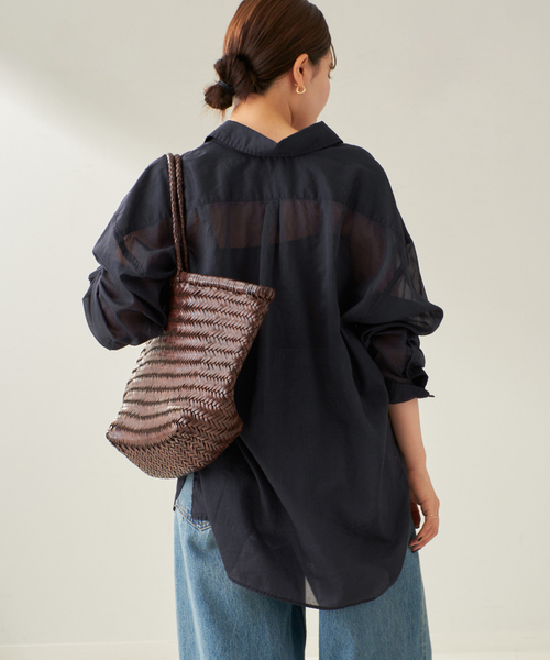 plage（プラージュ）の「fluffy sheer シャツ（シャツ/ブラウス）」 - WEAR