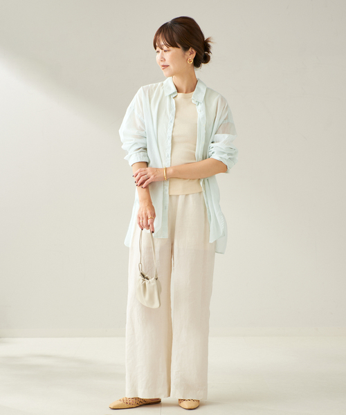 plage（プラージュ）の「fluffy sheer シャツ（シャツ/ブラウス）」 - WEAR