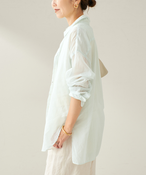 plage（プラージュ）の「fluffy sheer シャツ（シャツ/ブラウス）」 - WEAR