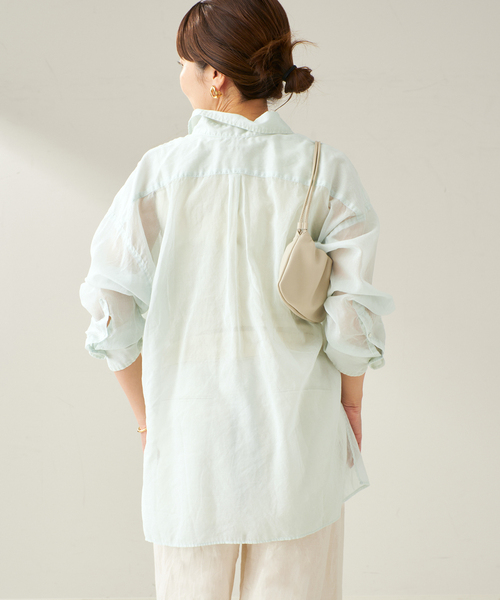 Plage - Plage fluffy シャツ fluffy sheer シャツ（シャツ／ブラウス）｜Plage（プラージュ