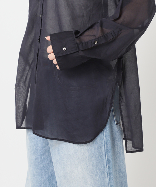セール】fluffy sheer シャツ（シャツ/ブラウス）｜Plage