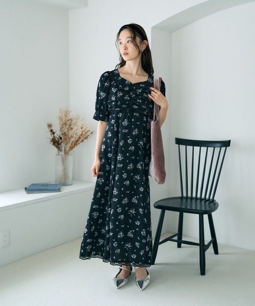 earth music&ecology(アースミュージックアンドエコロジー)の「【WEB限定】ベロアトートバッグ(トートバッグ・レディース・ピンク/ミント/アイボリー/ブラック/グレー・FREE)」の18枚目の写真