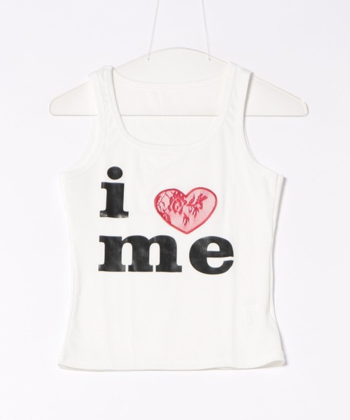 アイラブD&G タンクトップ　ラインストーン　ハート　y2k レア　ロゴ アイラブD&G タンクトップ ラインストーン ハート y2k レア ロゴ