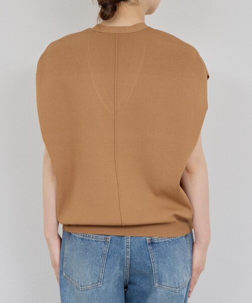 GALLARDAGALANTE（ガリャルダガランテ）の「Vフレンチニット（ベスト・レディース・ブラック/キャメル・FREE）」の20枚目の写真