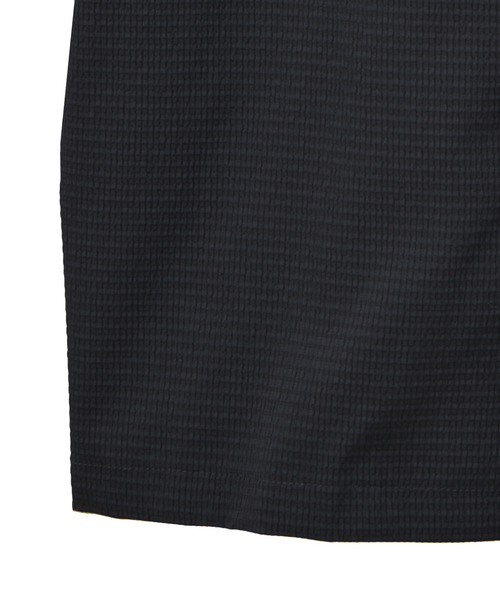 MEN'S MELROSE（メンズメルローズ）の「DOTAIRサッカーオープンカラーシャツ | ストレッチ / 防シワ（シャツ/ブラウス・メンズ・ネイビー/カーキ・2/4/3）」の17枚目の写真
