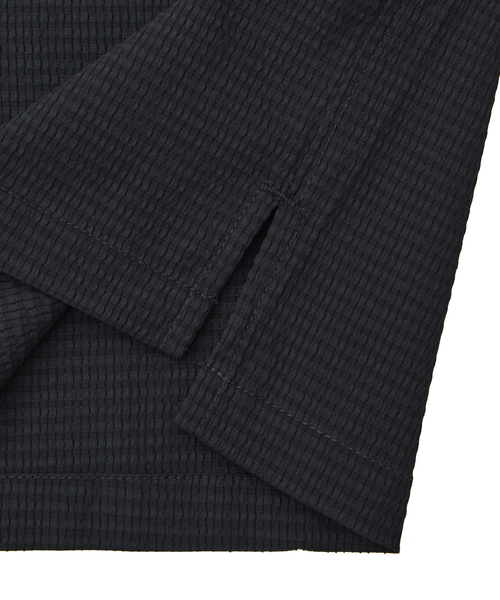 MEN'S MELROSE（メンズメルローズ）の「DOTAIRサッカーオープンカラーシャツ | ストレッチ / 防シワ（シャツ/ブラウス・メンズ・ネイビー/カーキ・2/4/3）」の19枚目の写真