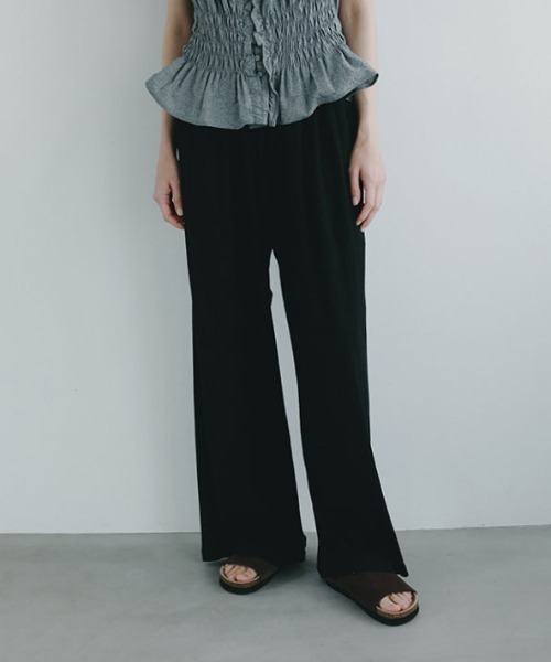 ETRE TOKYO(エトレトウキョウ)の「【再入荷!】エアリーカットセミワイドパンツ(その他パンツ・レディース・ホワイト/ブラック・S/M)」の15枚目の写真