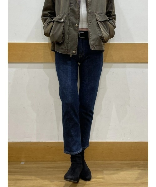 GAP(ギャップ)の「ミッドライズ ガールフレンドデニム(デニムパンツ・レディース・インディゴブルー・23/24/28/29/30/25/26/27)」の6枚目の写真