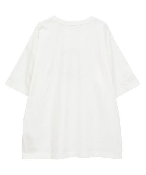 AMERICAN HOLIC(アメリカンホリック)の「スペースプリントTシャツ(Tシャツ/カットソー・レディース・グリーン/チャコールグレー/オフホワイト・FREE)」の20枚目の写真