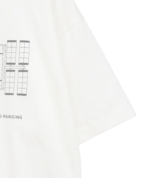 AMERICAN HOLIC(アメリカンホリック)の「スペースプリントTシャツ(Tシャツ/カットソー・レディース・グリーン/チャコールグレー/オフホワイト・FREE)」の18枚目の写真